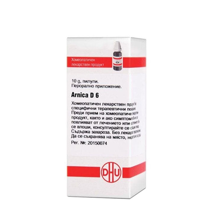 АРНИКА D6 пилули 10 грама / DHU-ARZNEIMITTEL ARNIKA D6