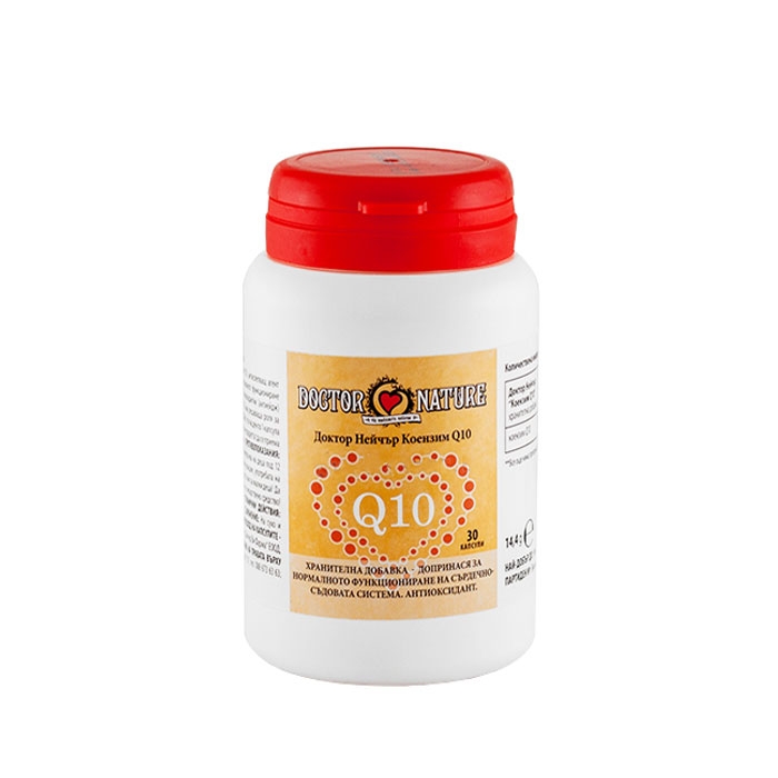 КОЕНЗИМ Q10 капсули 40 мг. 30 броя / DOCTOR NATURE CoQ10