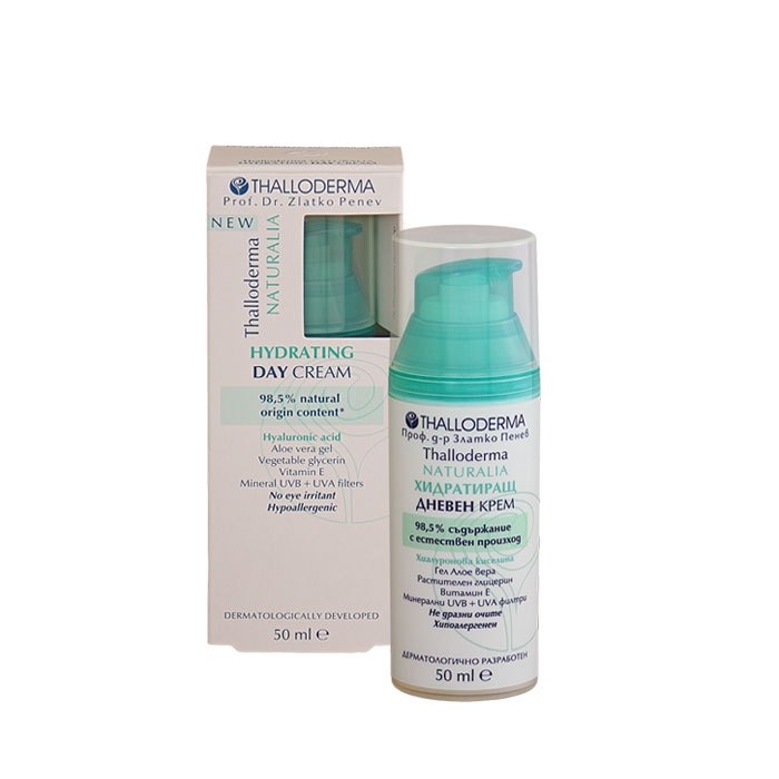 ТАЛОДЕРМА NATURALIA ХИДРАТИРАЩ ДНЕВЕН КРЕМ 50 мл. / THALLODERMA NATURALIA HYDRATING DAY CREAM