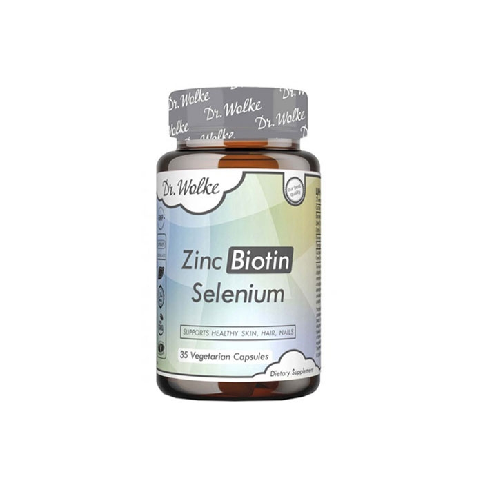 ЦИНК+БИОТИН+СЕЛЕН капсули 35 броя / DR. WOLKE ZINC+BIOTIN+SELENIUM