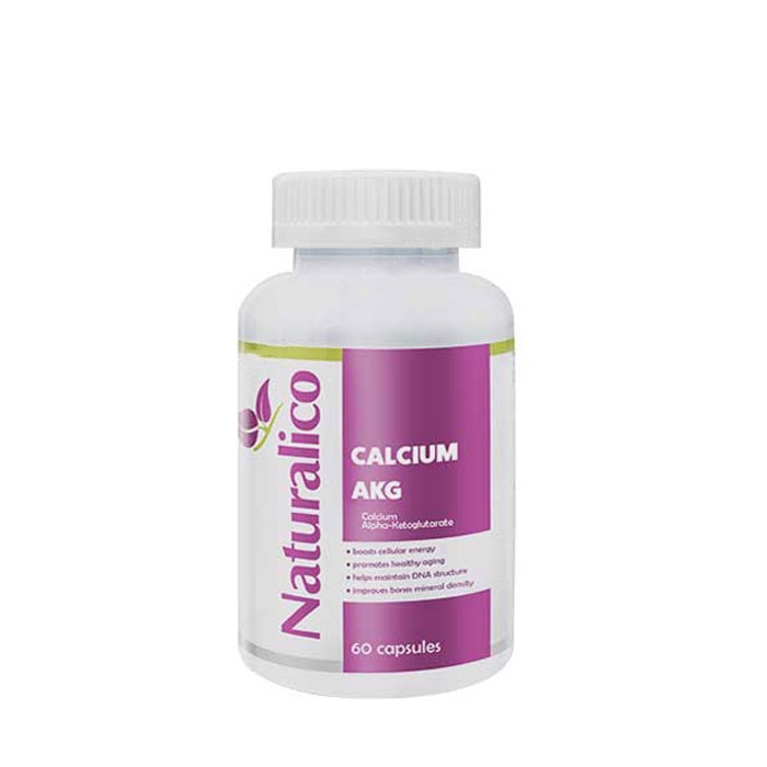 НАТУРАЛИКО КАЛЦИЕВ АЛФА-КЕТОГЛУТАТ капсули 60 броя / NATURALICO CALCIUM - AKG