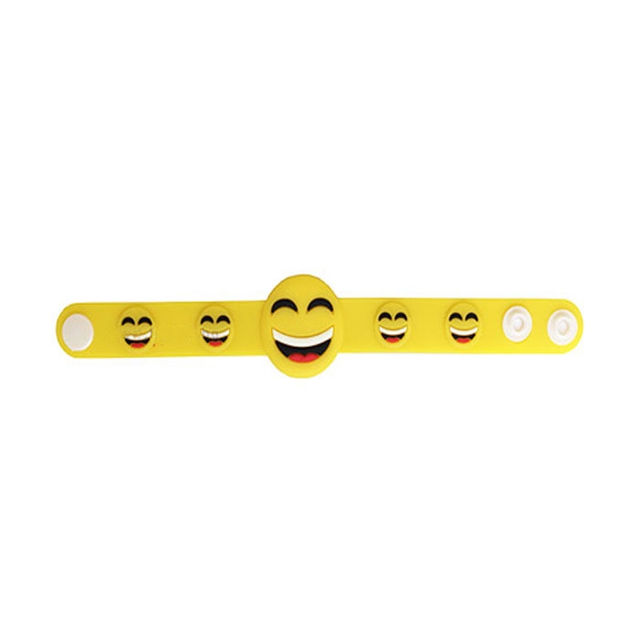 АРОМАТНА СИЛИКОНОВА ГРИВНА ЗА ДЕЦА С ЕМОТИКОНИ ЕКОЛАЙФ / ECOLIFE BRACELET AGAINST MOSQUITOES FOR CHILDREN WITH EMOTICONS