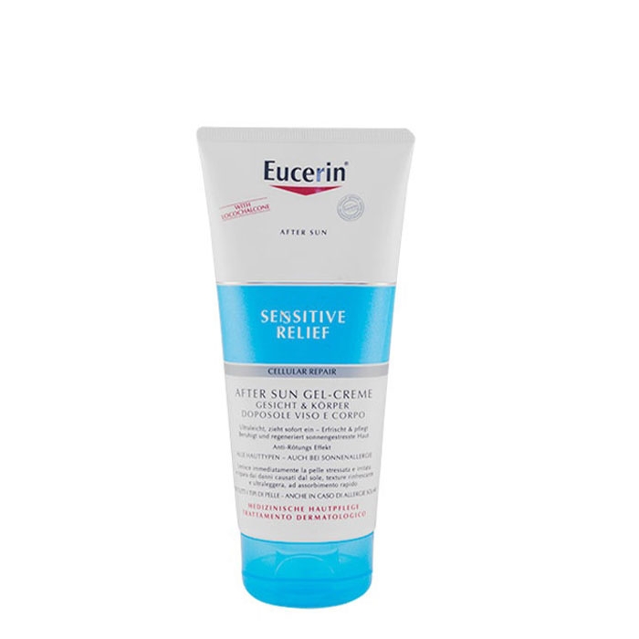 ЕУЦЕРИН СЕНСИТИВ РИЛИЙФ КРЕМ-ГЕЛ ЗА СЛЕД СЛЪНЦЕ 200 мл./ EUCERIN SENSITIVE RELIEF AFTER SUN CREAM-GEL