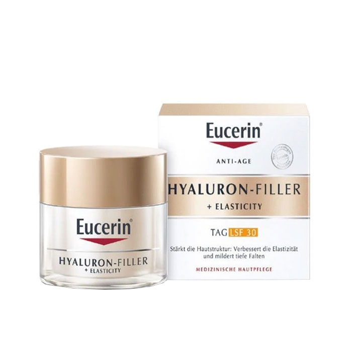 ЕУЦЕРИН ХИАЛУРОН-ФИЛЪР + ЕЛАСТИСИТИ ДНЕВЕН КРЕМ SPF 30 50 мл. / EUCERIN HYALURON FILLER+ELASTICITY