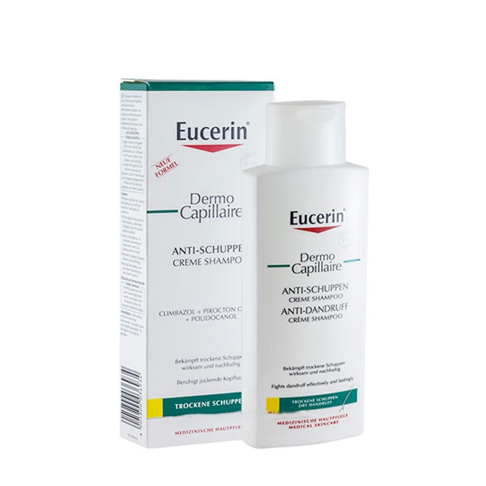 ЕУЦЕРИН ДЕРМОКАПИЛЕР ШАМПОАН ПРИ СУХ ПЪРХОТ 250 мл. / EUCERIN DERMOCAPILLAIRE DANDRUFF SHAMPOO FOR DRY