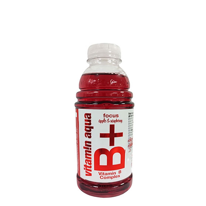 ВИТАМИНОВА ВОДА B+ ЯБЪЛКА И МАЛИНА 600 мл. / VITAM!N AQUA B+ APPLE &amp; RASPBERRY