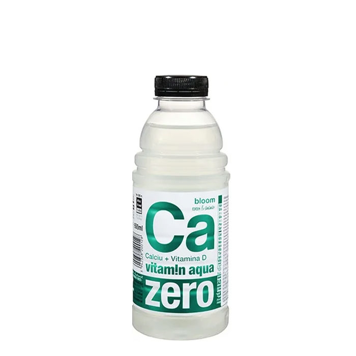 ВИТАМИНОВА ВОДА Ca КОКОС И АНАНАС БЕЗ ЗАХАР 600 мл. / VITAM!N AQUA ZERO Ca COCNUT &amp; PINEAPPLE