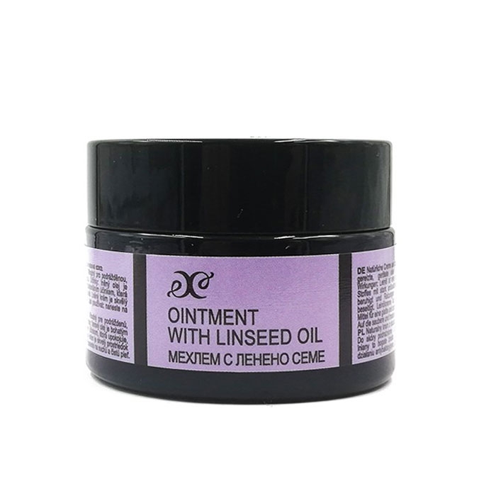МЕХЛЕМ С ЛЕНЕНО СЕМЕ 40 мл. / HRISTINA OITMENT WITH LINSEED OIL