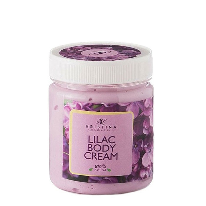 КРЕМ ЗА ТЯЛО С ЛЮЛЯК 200 мл. / HRISTINA BODY CREAM WITH LILAC