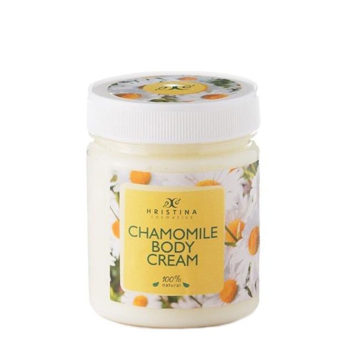 КРЕМ ЗА ТЯЛО С ЛАЙКА 200 мл. / HRISTINA BODY CREAM WITH CHAMOMILE
