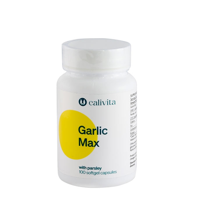 КАЛИВИТА ЧЕСЪН МАКС дражета 100 броя / CALIVITA GARLIC MAX