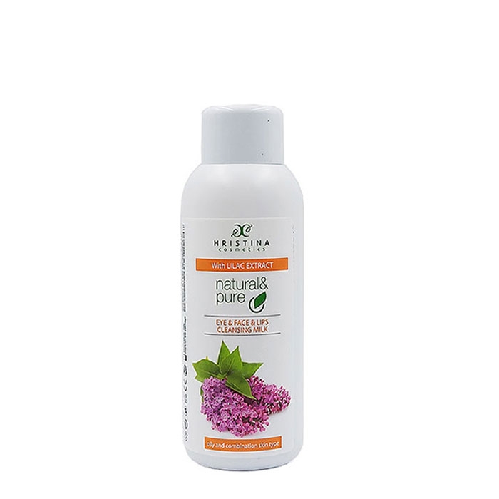 ТОАЛЕТНО МЛЯКО ЗА ЛИЦЕ С ЕКСТРАКТ ОТ ЛЮЛЯК 150 мл. / HRISTINA TOILET MILK FOR FACE WITH LILAC EXTRACT