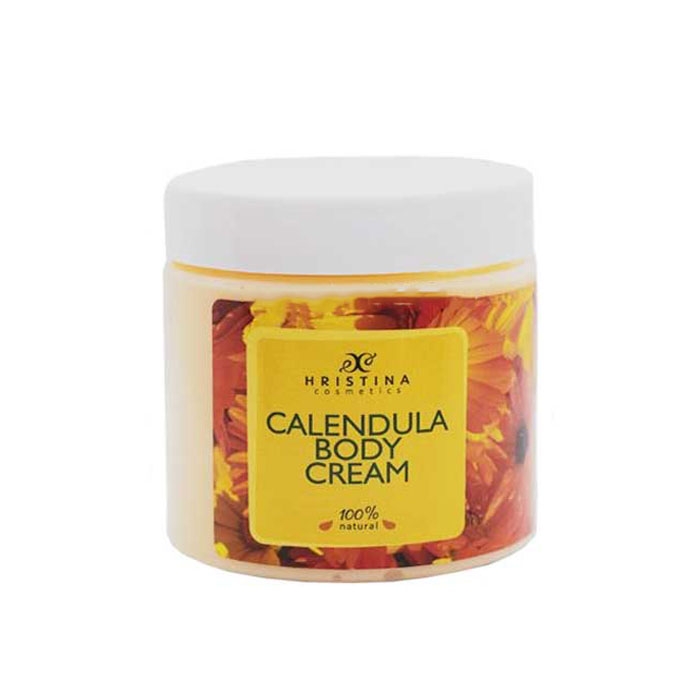 КРЕМ ЗА ТЯЛО С НЕВЕН 200 мл. / HRISTINA BODY CREAM WITH CALENDULUS