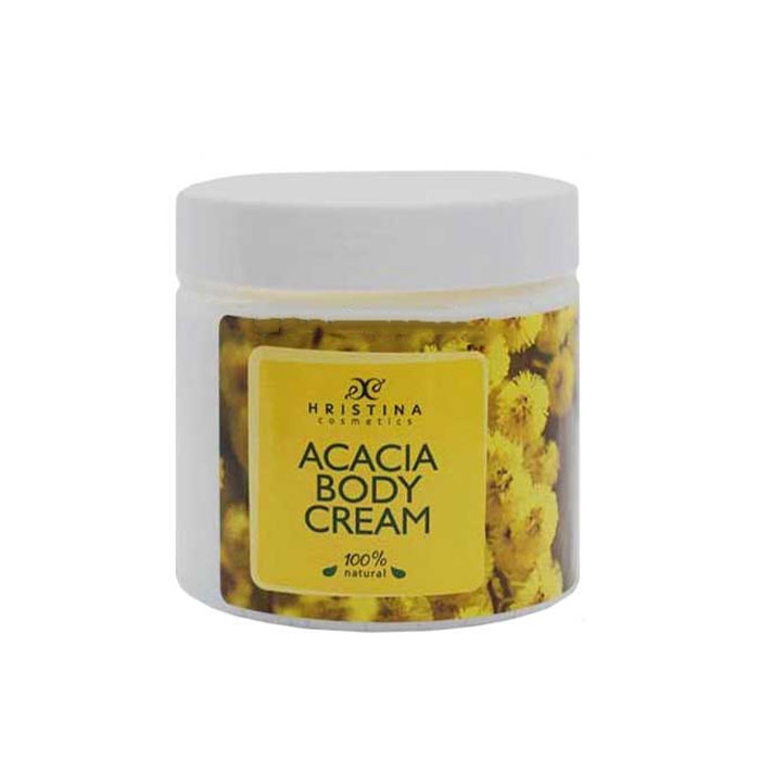 КРЕМ ЗА ТЯЛО С АКАЦИЯ 200 мл. / HRISTINA BODY CREAM WITH ACACIA