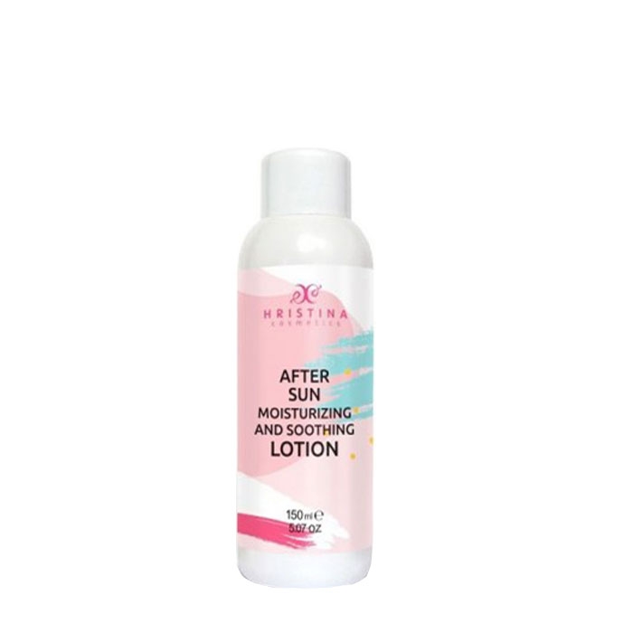ХИДРАТИРАЩ И УСПОКОЯВАЩ ЛОСИОН ЗА СЛЕД СЛЪНЦЕ 150 мл. / HRISTINA AFTER SUN MOISTURIZING AND SOOTHING LOTION