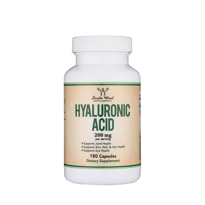 ХИАЛУРОНОВА КИСЕЛИНА капсули 180 броя / DOUBLE WOOD HYALURONIC ACID