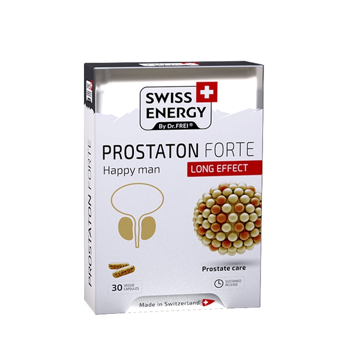 СУИС ЕНЕРДЖИ ПРОСТАТОН ФОРТЕ капсули 30 броя / FREI CARE SWISS ENERGY PROSTATON FORTE