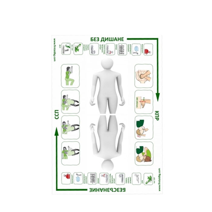 УЧЕБНА ПОДЛОЖКА ЗА КПР / FIRST AID TRAINING MAT FOR CPR