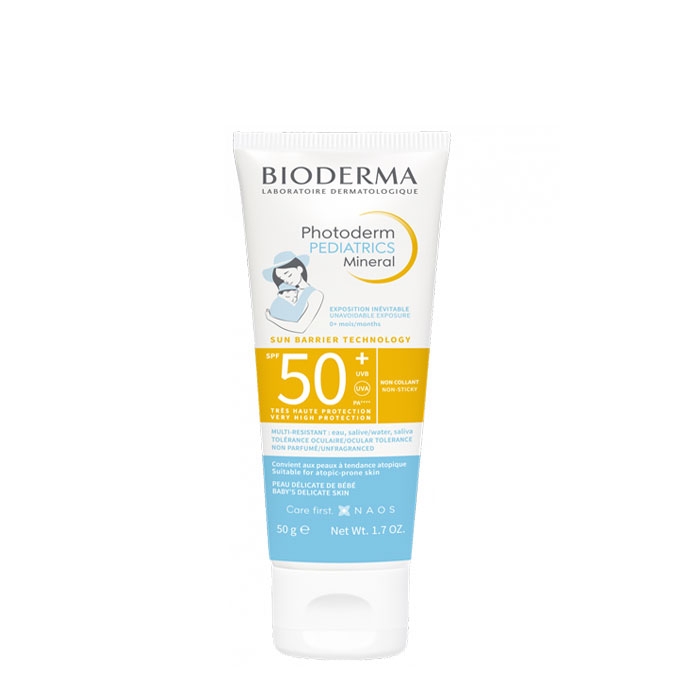 БИОДЕРМА ФОТОДЕРМ ПЕДИАТРИКС МИНЕРАЛ SPF50+ 50 гр. / BIODERMA PHOTODERM PEDIATRICS MINERAL SPF50+