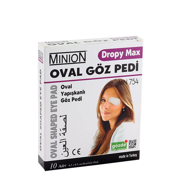 ЛЕПЕНКИ ЗА ОЧИ DROPY MAX 6,5 х 9,5 см. 10 броя / MINION DROPY MAX EYE PATCH