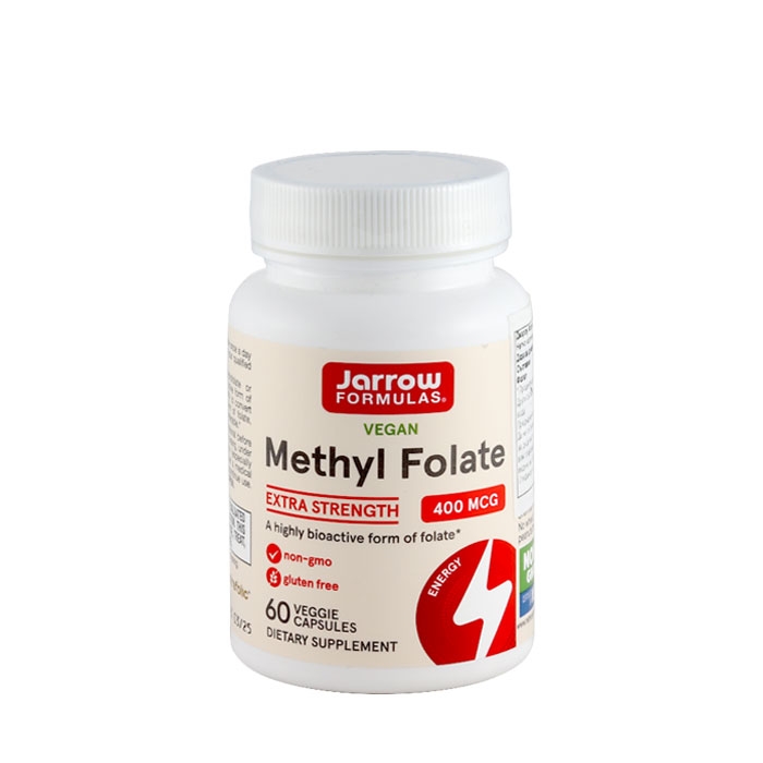 МЕТИЛ ФОЛАТ капсули 400 мкг 60 броя / JARROW FORMULAS METHYL FOLIC ACID