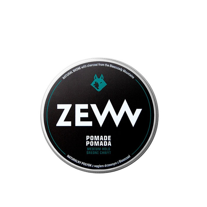 ЗЕВ ПОМАДА ЗА КОСА С АКТИВЕН ВЪГЛЕН 100 мл. / ZEW CHARCOAL MIRACE POMADE