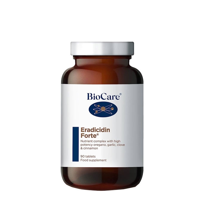 БИОКЕЪР ЕРАДИЦИДИН ФОРТЕ таблетки 90 броя / BIOCARE ERADICIDIN FORTE