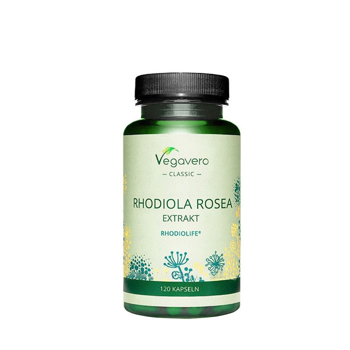 ВЕГАВЕРО ЗЛАТЕН КОРЕН ЕКСТРАКТ капсули 120 броя / VEGAVERO RHODIOLA ROSEA EXTRACT