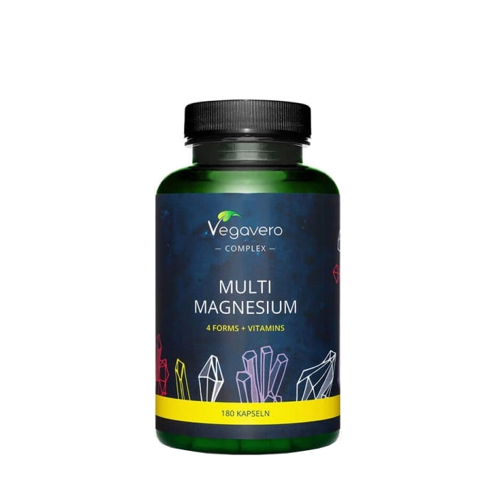 ВЕГАВЕРО МАГНЕЗИЙ С ВИТАМИН B6 И B2 капсули 180 броя / VEGAVERO MULTI MAGNESIUM