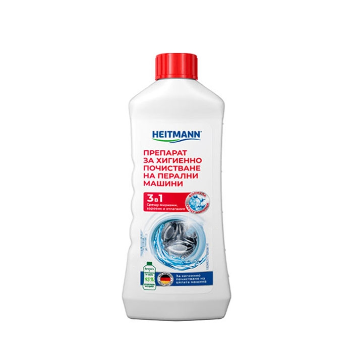 ХАЙТМАН ПОЧИСТВАЩ ПРЕПАРАТ ЗА ПЕРАЛНИ МАШИНИ 250 мл. / BRAUNS HEITMANN WASHING MASHINE CLEANSER