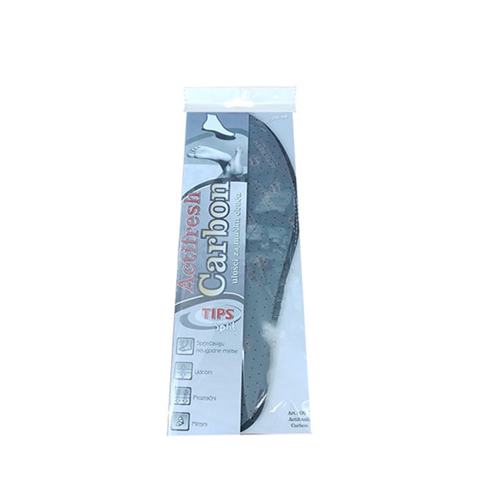 ТИПС АКТИФРЕШ СТЕЛКИ ЗА ОБУВКИ - КАРБОНОВ ЛАТЕКС МЪЖЕ / TIPS SHOE INSOLES ACTIFRESH CARBON MAN