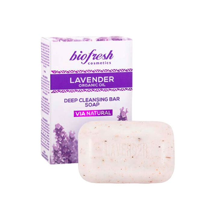 БИОФРЕШ LAVENDER ORGANIC OIL ДЪЛБОКОПОЧИСТВАЩ САПУН 100 г / BIOFRESH LAVENDER ORGANIC OIL DEEP CLEANSING SOAP