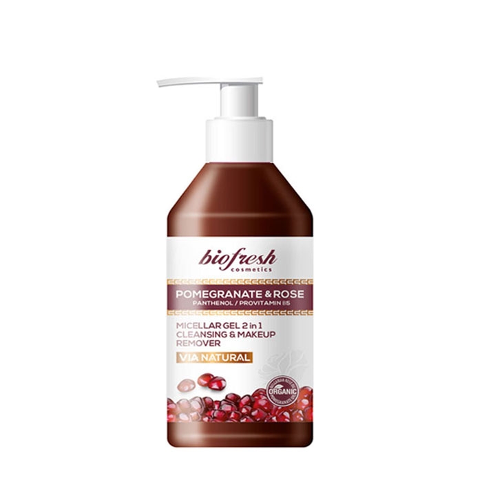 БИОФРЕШ VIA NATURAL POMEGRANATE &amp; ROSE БАЛСАМ КОНДИЦИОНЕР ЗА КОСА 250 мл. / BIOFRESH VIA NATURAL POMEGRANATE &amp; ROSE HAIR CONDITIONER