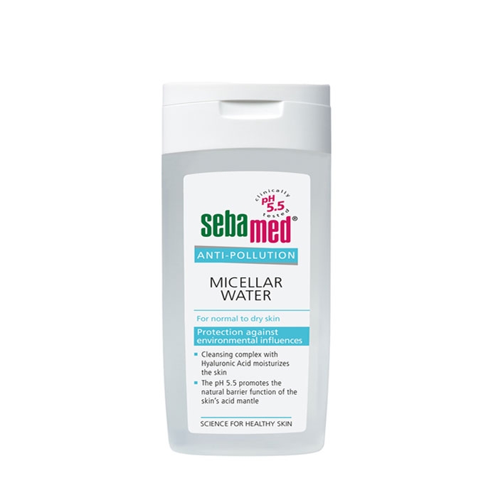 МИЦЕЛАРНА ВОДА ANTI-POLLUTION ЗА НОРМАЛНА И СУХА КОЖА СЕБА МЕД 200 мл. / SEBAPHARMA SEBAMED-ANTI-POLLUTION MICELLAR WATER FOR NORMAL TO DRY SKIN