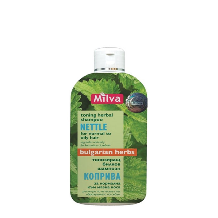 ТОНИЗИРАЩ БИЛКОВ ШАМПОАН КОПРИВА 500 мл / MILVA TONING HERBAL SHAMPOO WILD NETTLE