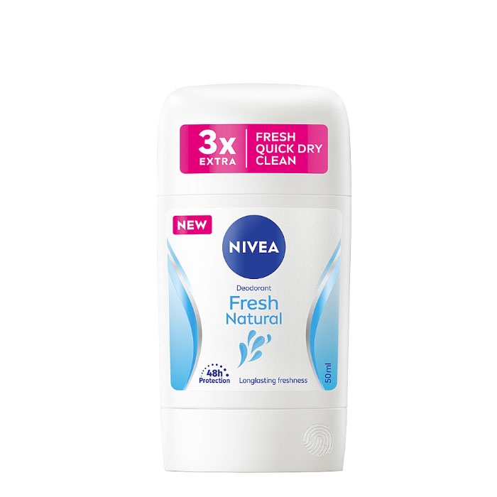 НИВЕА СТИК ДЕЗОДОРАНТ ФРЕШ НАТУРАЛ 50 мл. / NIVEA DEODORANT FRESH NATURAL