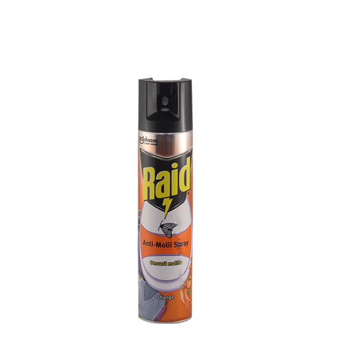 РАЙД СПРЕЙ ПРОТИВ МОЛЦИ АЕРОЗОЛ 400 мл / RAID ANTI - MOLII SPRAY