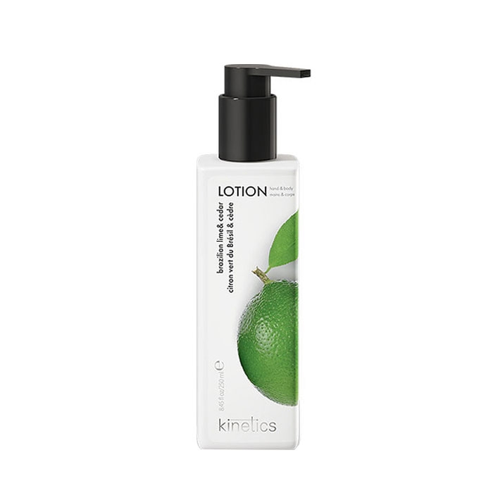 КИНЕТИКС ЛОСИОН ЗА РЪЦЕ И ТЯЛО БРАЗИЛСКИ ЛАЙМ И КЕДЪР 250 мл. / KINETICS HAND &amp; BODY LOTION BRAZILIAN LIME &amp; CEDAR