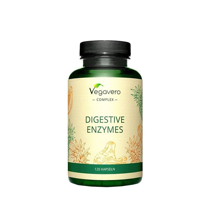 ВЕГАВЕРО ХРАНОСМИЛАТЕЛНИ ЕНЗИМИ капсули 120 броя / VEGAVERO DIGESTIVE ENZYMES