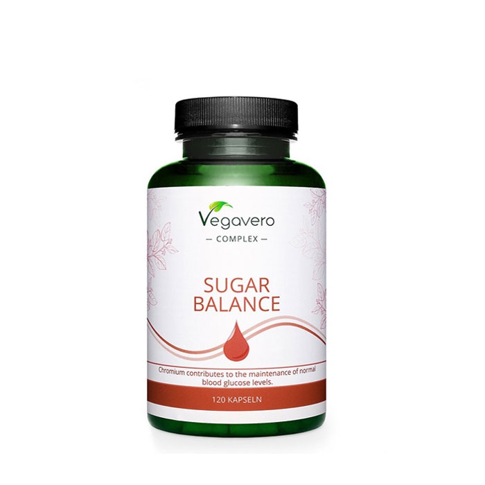 ВЕГАВЕРО БАЛАНС НА КРЪВНА ЗАХАР капсули 120 броя / VEGAVERO SUGAR BALANCE