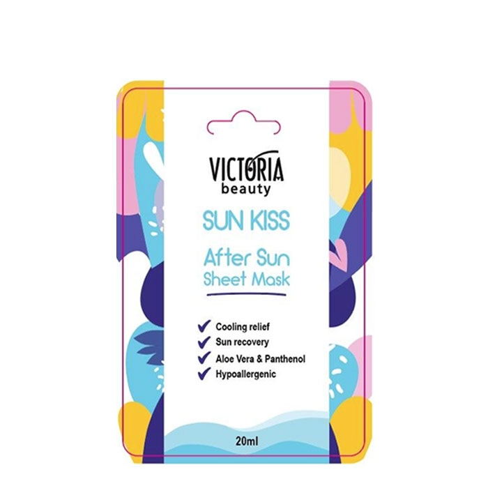 МАСКА ЗА ЛИЦЕ SUN KISS ЗА СЛЕД СЛЪНЦЕ 20 мл. / VICTORIA BEAUTY SUN KISS AFTER SUN SHEET MASK
