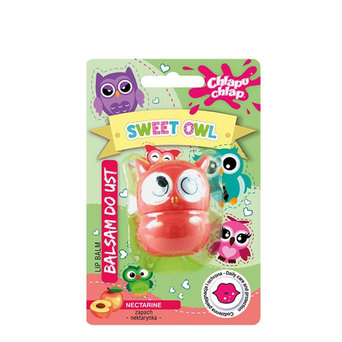 БАЛСАМ ЗА УСТНИ SWEET OIL НЕКТАРИНА 7 гр. / CHLAPU CHLAP LIP BALM SWEET OIL NECTARINE