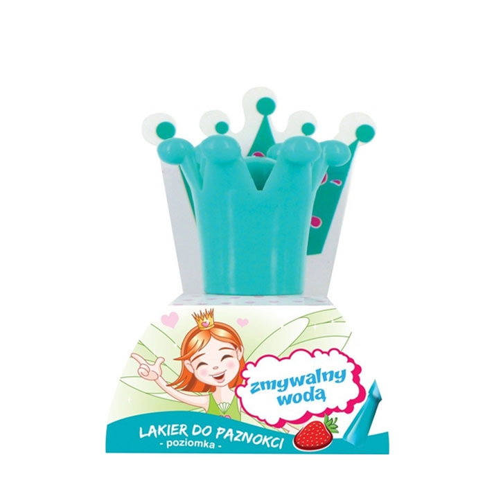 ЛАК ЗА НОКТИ КОРОНКА СИНЯ 1 брой / CHLAPU CHLAP NAIL POLISH CROWN BLUE
