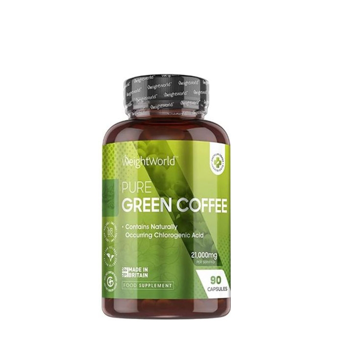 ЗЕЛЕНО КАФЕ капсули 90 броя / WEIGHT WORLD PURE GREEN COFFEE