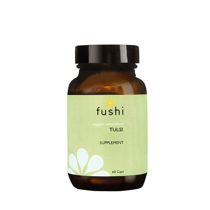 ФУШИ ОРГАНИЧНО ТУЛСИ (СВЕЩЕН БОСИЛЕК) капсули 60 броя / FUSHI ORGANIC WHOLEFOOD TULSI
