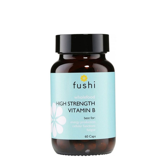 ФУШИ ВИТАМИН B - КОМПЛЕКС капсули 60 броя / FUSHI ORGANIC WHOLEFOOD HIGH STRENGHT VITAMIN B