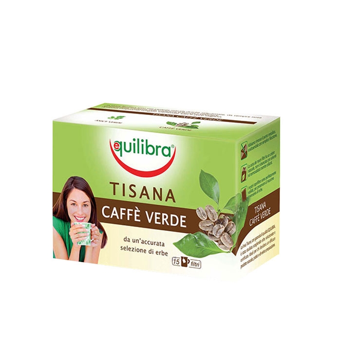 ЕКВИЛИБРА ЧАЙ ОТ ЗЕЛЕНО КАФЕ ФИЛТЪР 15 броя / EQUILIBRA TEA GREEN COFFEE