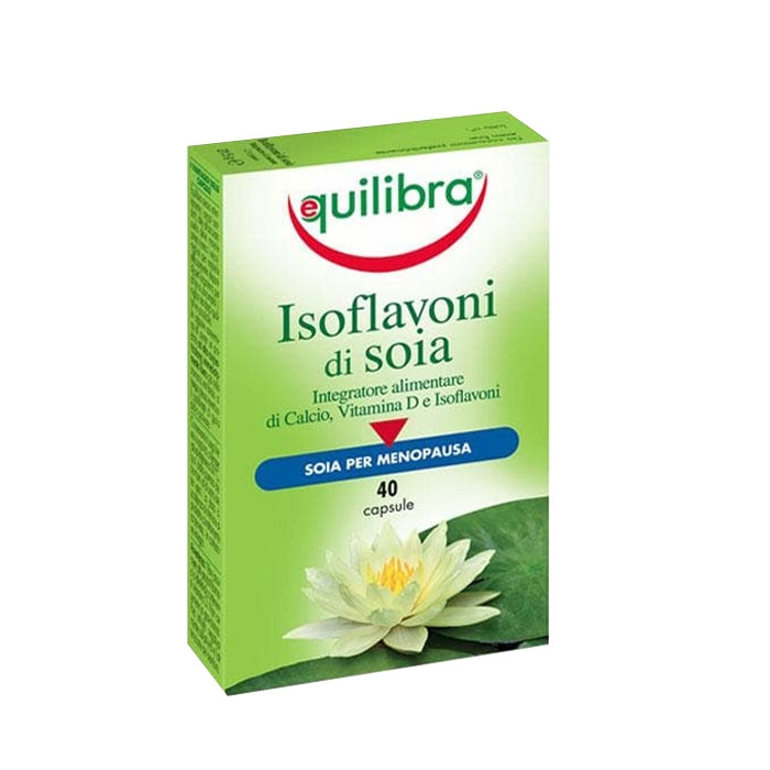 ЕКВИЛИБРА СОЕВИ ИЗОФЛАВОНИ капсули 40 броя / EQUILIBRA SOY ISOFLAVONE