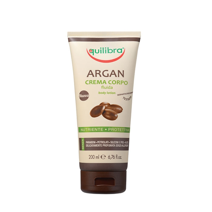 ЕКВИЛИБРА ЛОСИОН ЗА ТЯЛО С АРГАНОВО МАСЛО 200 мл. / EQUILIBRA BODY LOTION WITH ARGAN OIL