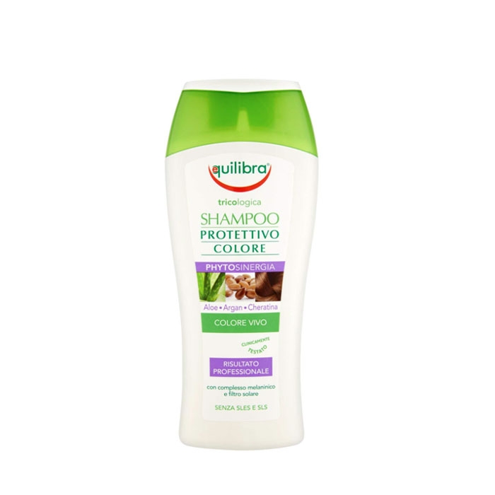 ЕКВИЛИБРА ТРИКОЛОГИКА ШАМПОАН ЗА ЗАЩИТА НА ЦВЕТА 250 мл. / EQUILIBRA TRICOLOGICA SHAMPOO PROTETTIVO COLORE